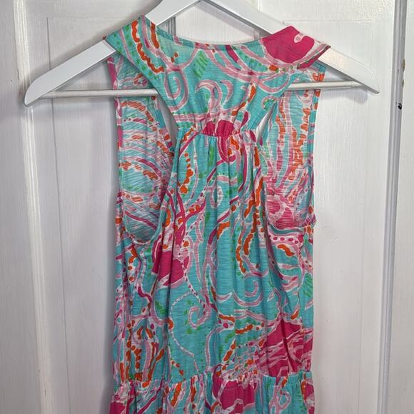 Lilly Pulitzer Sleeveless Mills Maxi Jellies Be Jammin Dress W1317 Sz XS - Picture 8 of 9
